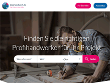 Tablet Screenshot of dashandwerk.de