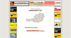 Desktop Screenshot of dashandwerk.at